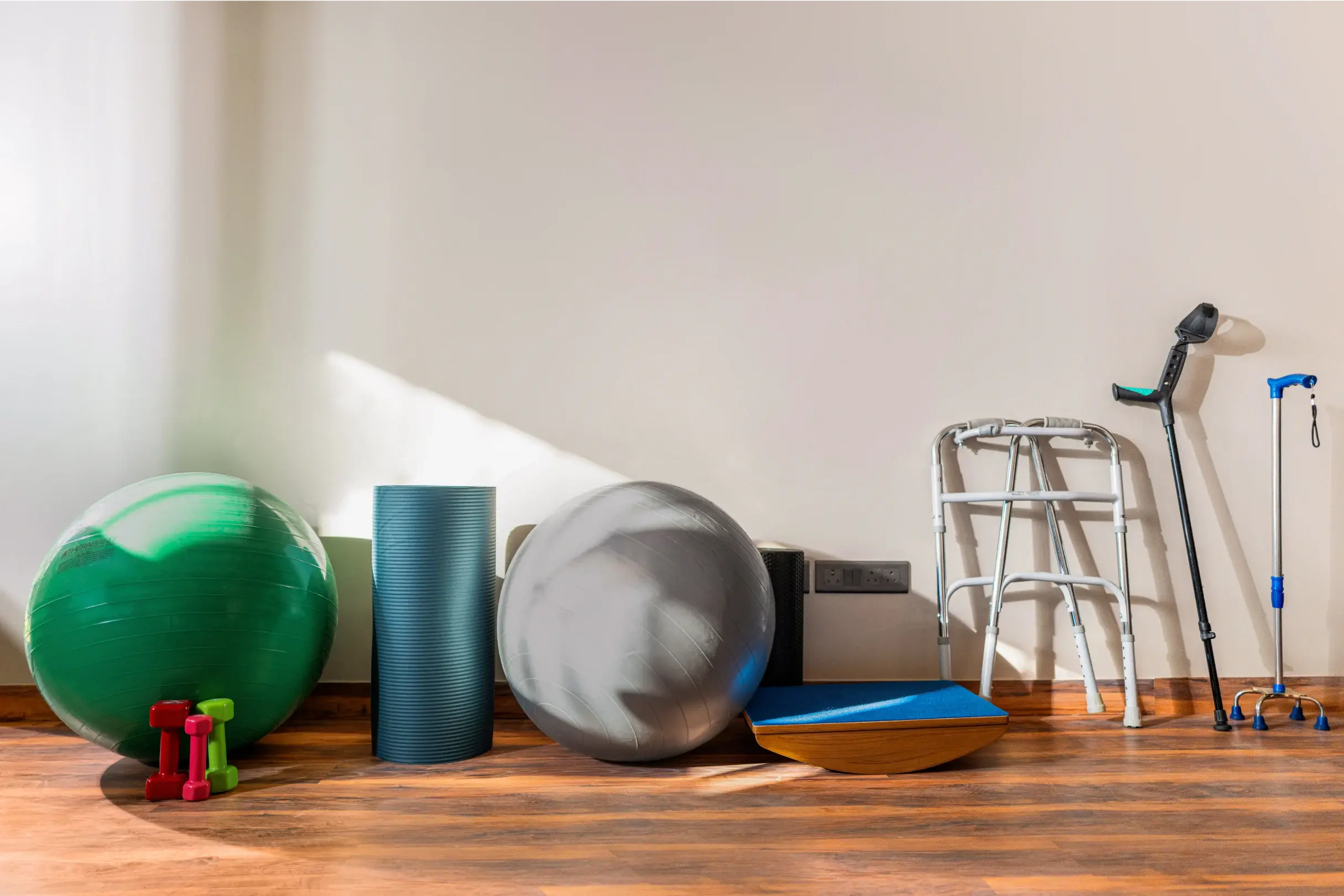 Aftercare physiotherapy area